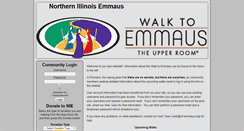 Desktop Screenshot of nil-emmaus.org